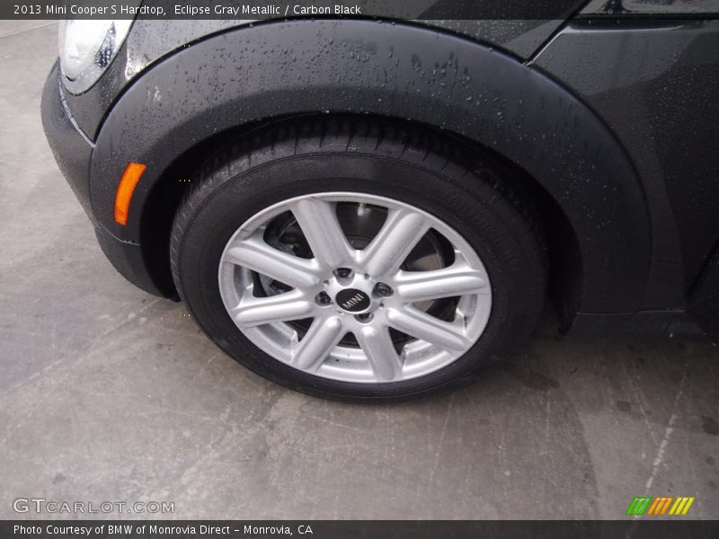 Eclipse Gray Metallic / Carbon Black 2013 Mini Cooper S Hardtop