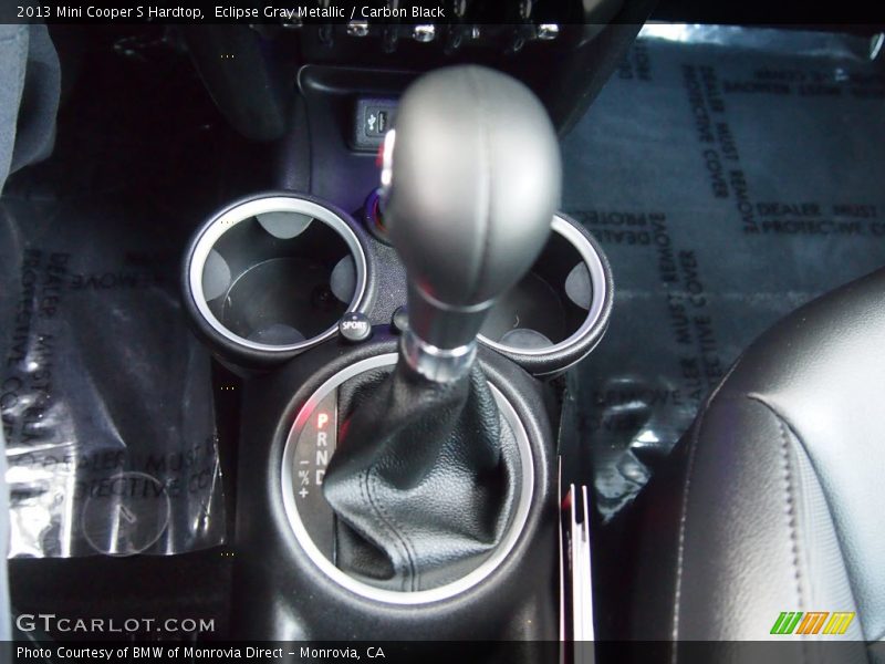 Eclipse Gray Metallic / Carbon Black 2013 Mini Cooper S Hardtop