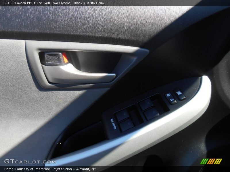 Black / Misty Gray 2012 Toyota Prius 3rd Gen Two Hybrid