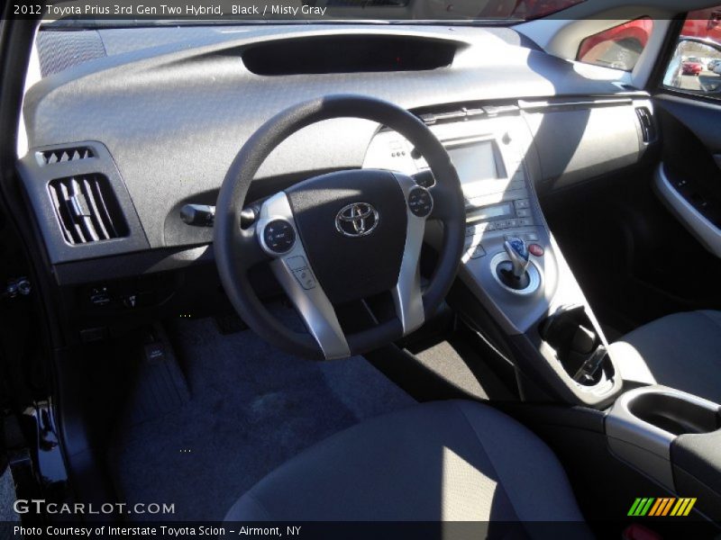 Black / Misty Gray 2012 Toyota Prius 3rd Gen Two Hybrid