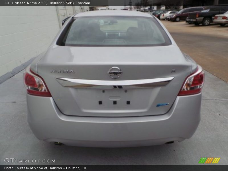 Brilliant Silver / Charcoal 2013 Nissan Altima 2.5 S