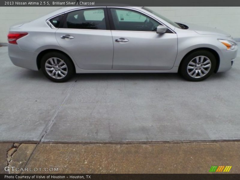 Brilliant Silver / Charcoal 2013 Nissan Altima 2.5 S