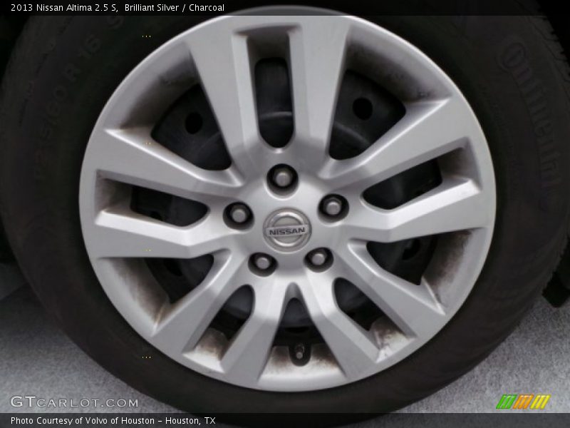 Brilliant Silver / Charcoal 2013 Nissan Altima 2.5 S
