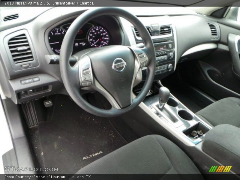 Brilliant Silver / Charcoal 2013 Nissan Altima 2.5 S