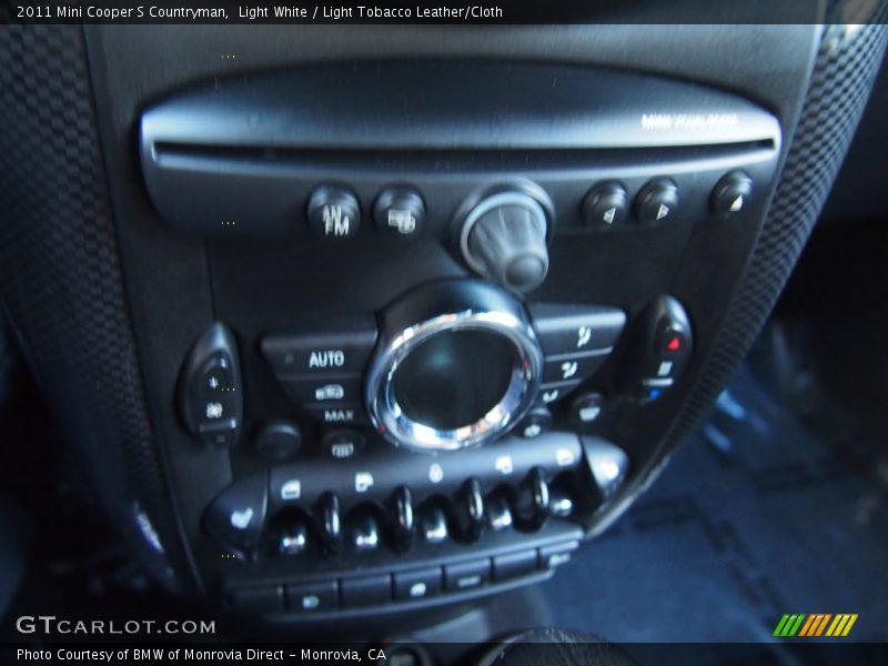 Light White / Light Tobacco Leather/Cloth 2011 Mini Cooper S Countryman