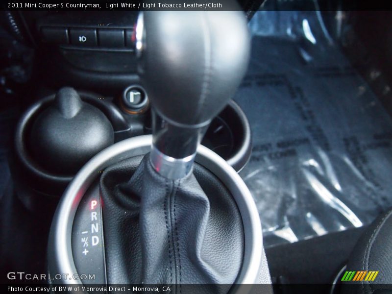 Light White / Light Tobacco Leather/Cloth 2011 Mini Cooper S Countryman