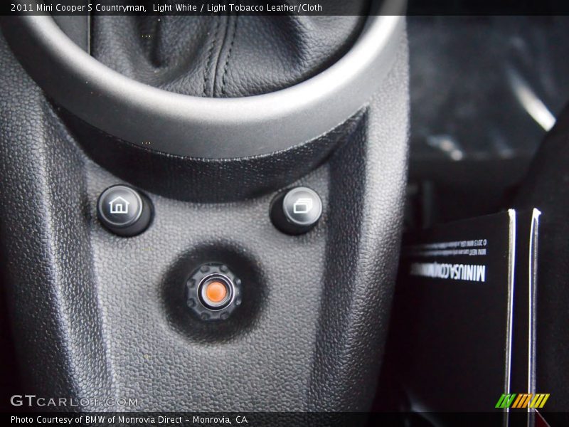 Light White / Light Tobacco Leather/Cloth 2011 Mini Cooper S Countryman