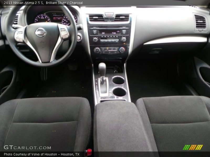 Brilliant Silver / Charcoal 2013 Nissan Altima 2.5 S