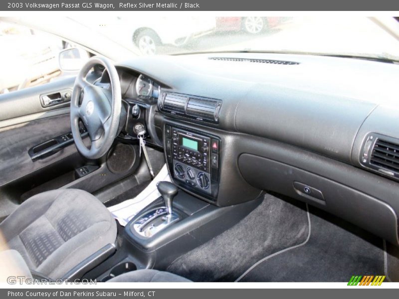 Reflex Silver Metallic / Black 2003 Volkswagen Passat GLS Wagon