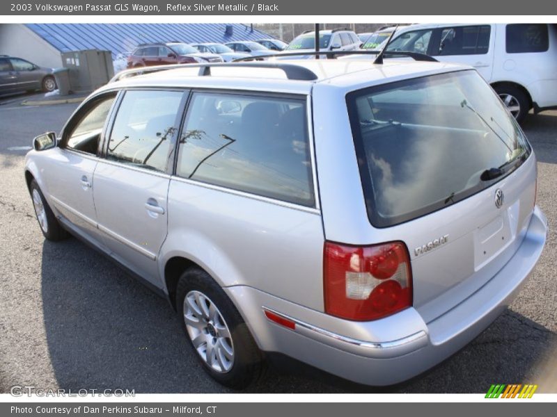Reflex Silver Metallic / Black 2003 Volkswagen Passat GLS Wagon