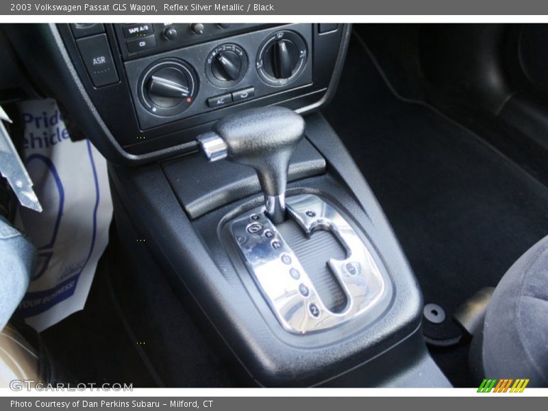 Reflex Silver Metallic / Black 2003 Volkswagen Passat GLS Wagon