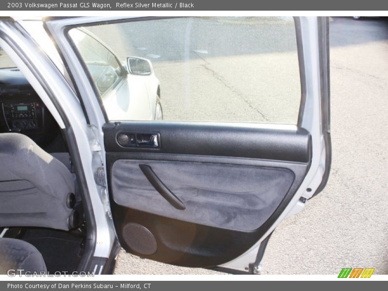 Reflex Silver Metallic / Black 2003 Volkswagen Passat GLS Wagon