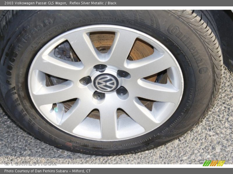 Reflex Silver Metallic / Black 2003 Volkswagen Passat GLS Wagon