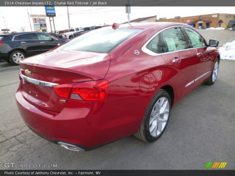 Crystal Red Tintcoat / Jet Black 2014 Chevrolet Impala LTZ