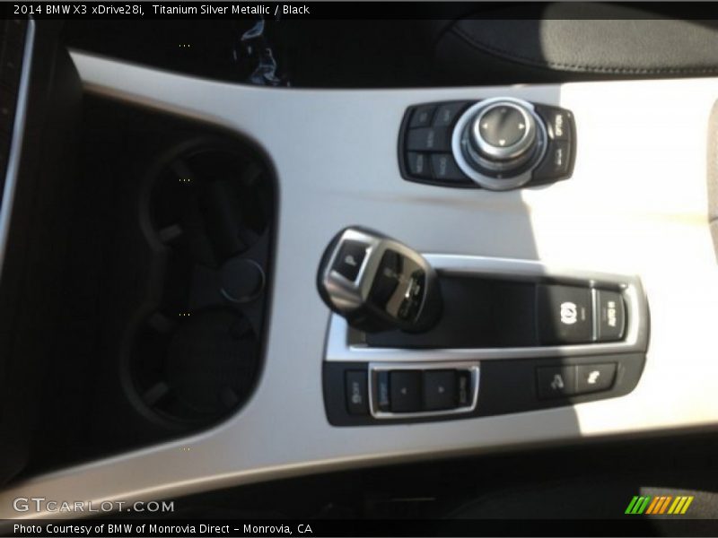Titanium Silver Metallic / Black 2014 BMW X3 xDrive28i