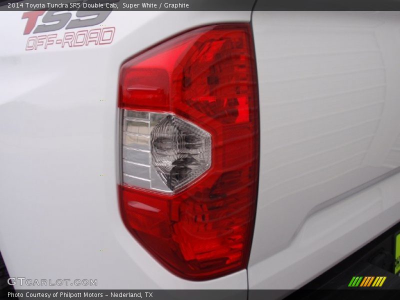 Super White / Graphite 2014 Toyota Tundra SR5 Double Cab
