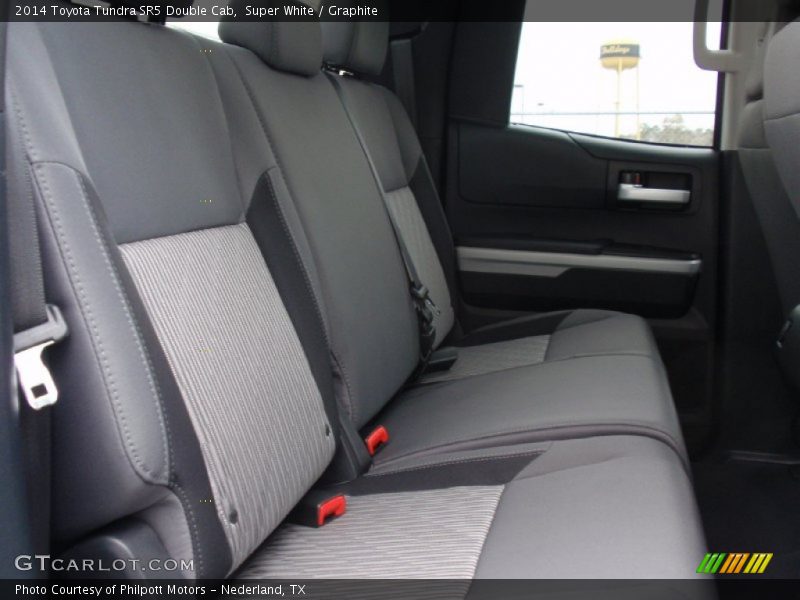 Super White / Graphite 2014 Toyota Tundra SR5 Double Cab