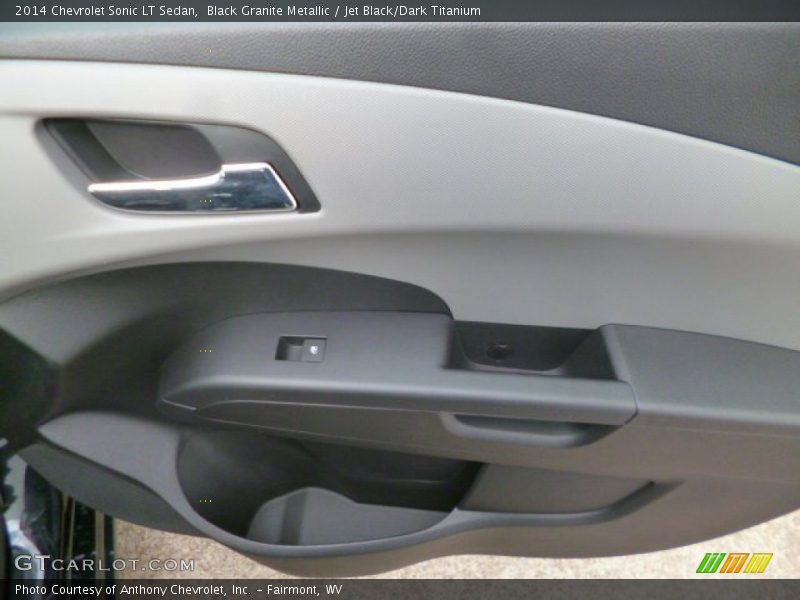 Black Granite Metallic / Jet Black/Dark Titanium 2014 Chevrolet Sonic LT Sedan