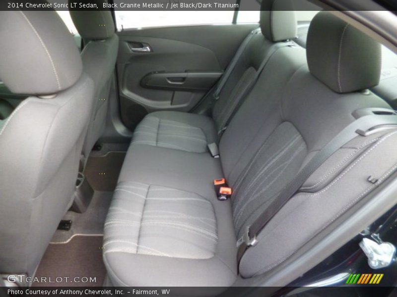 Black Granite Metallic / Jet Black/Dark Titanium 2014 Chevrolet Sonic LT Sedan