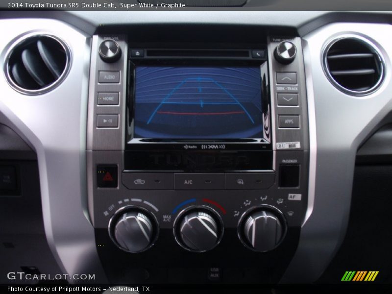 Super White / Graphite 2014 Toyota Tundra SR5 Double Cab