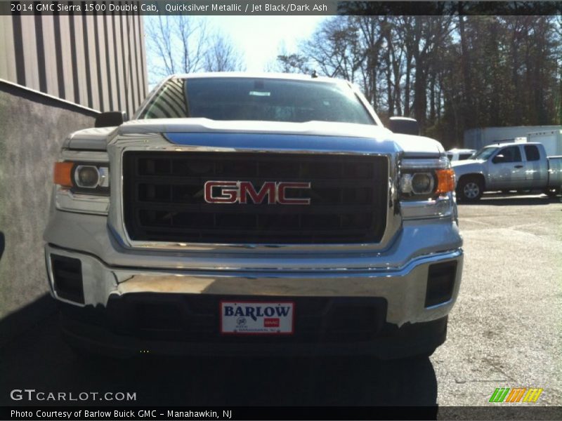 Quicksilver Metallic / Jet Black/Dark Ash 2014 GMC Sierra 1500 Double Cab