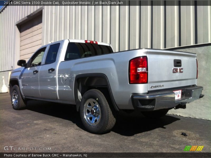 Quicksilver Metallic / Jet Black/Dark Ash 2014 GMC Sierra 1500 Double Cab