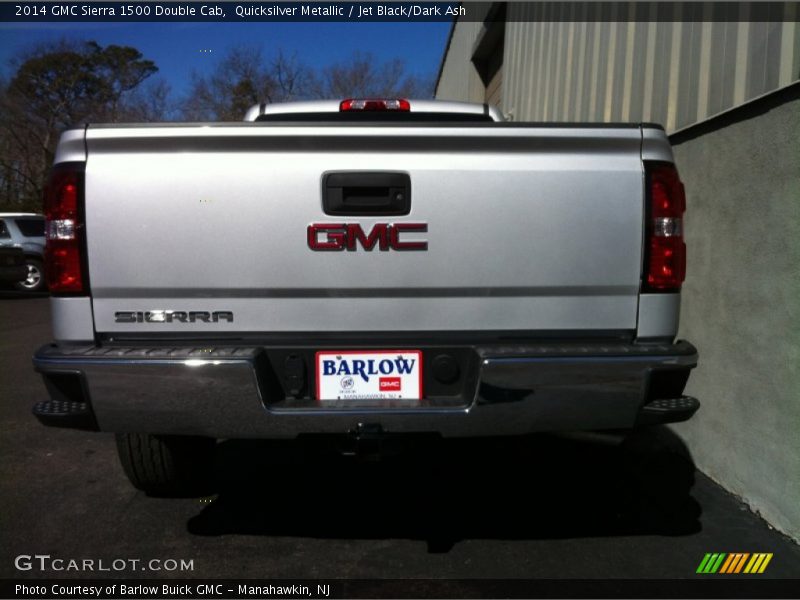 Quicksilver Metallic / Jet Black/Dark Ash 2014 GMC Sierra 1500 Double Cab