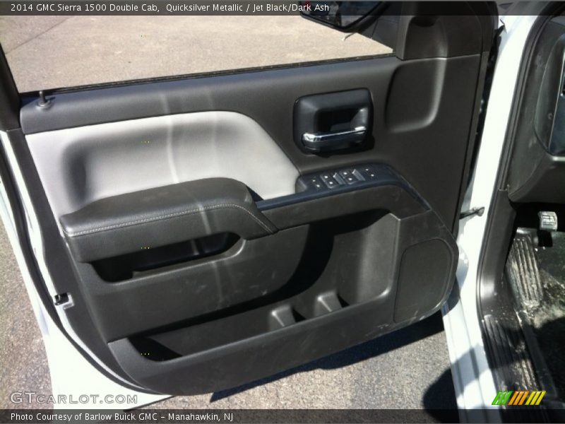 Quicksilver Metallic / Jet Black/Dark Ash 2014 GMC Sierra 1500 Double Cab