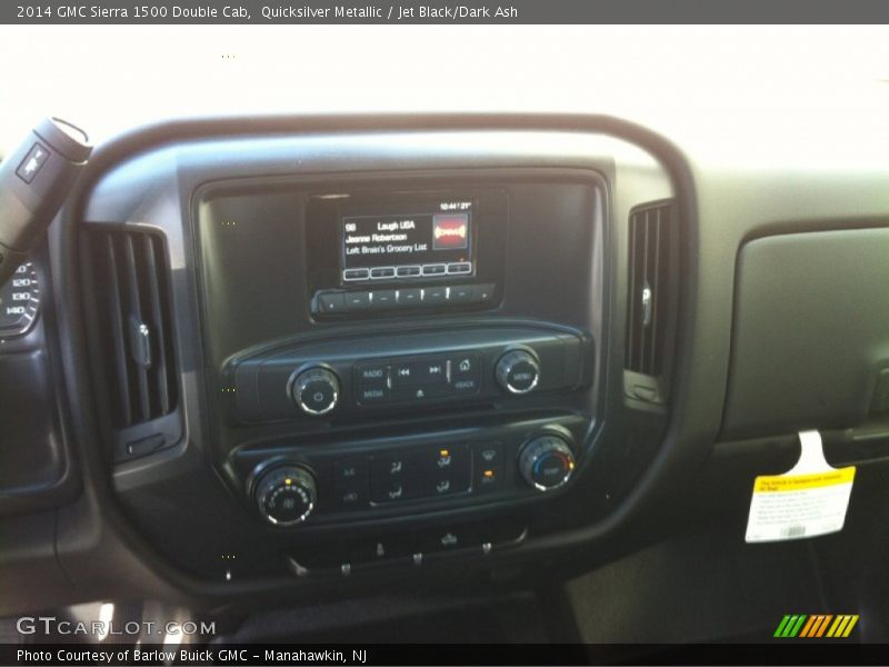 Quicksilver Metallic / Jet Black/Dark Ash 2014 GMC Sierra 1500 Double Cab