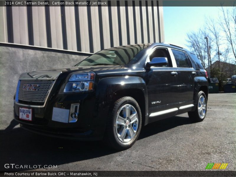 Carbon Black Metallic / Jet Black 2014 GMC Terrain Denali