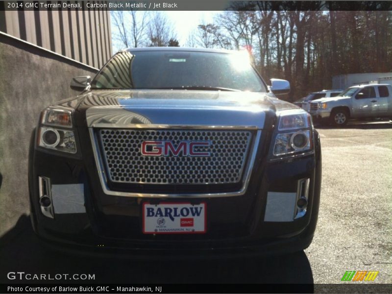 Carbon Black Metallic / Jet Black 2014 GMC Terrain Denali