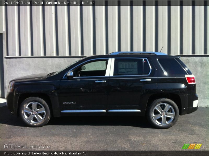 Carbon Black Metallic / Jet Black 2014 GMC Terrain Denali