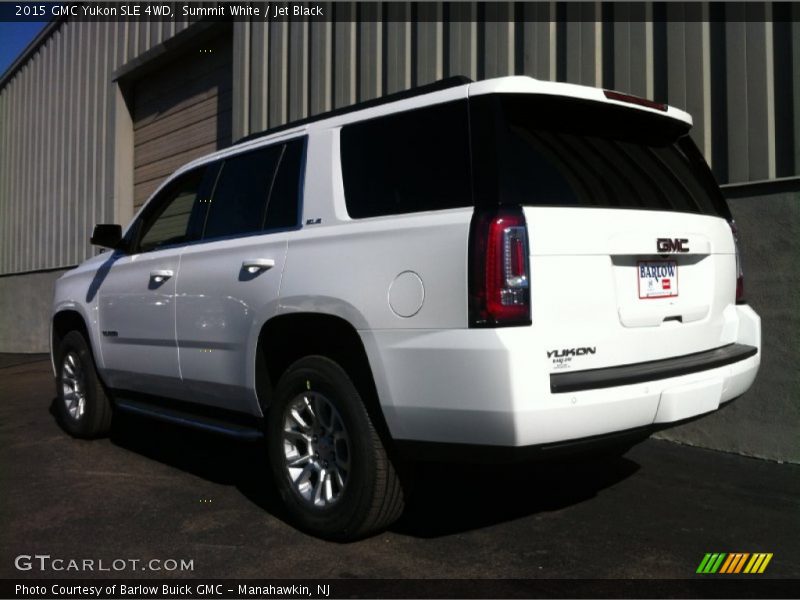 Summit White / Jet Black 2015 GMC Yukon SLE 4WD