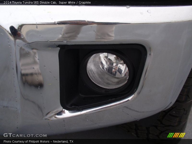 Super White / Graphite 2014 Toyota Tundra SR5 Double Cab