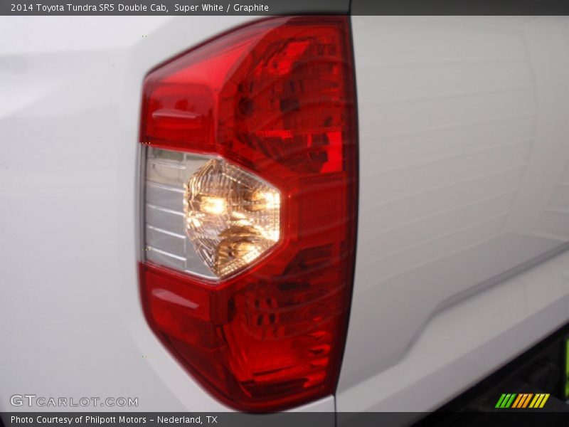 Super White / Graphite 2014 Toyota Tundra SR5 Double Cab