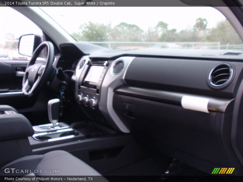 Super White / Graphite 2014 Toyota Tundra SR5 Double Cab