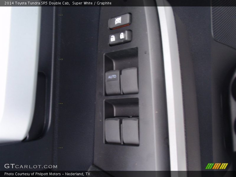 Super White / Graphite 2014 Toyota Tundra SR5 Double Cab