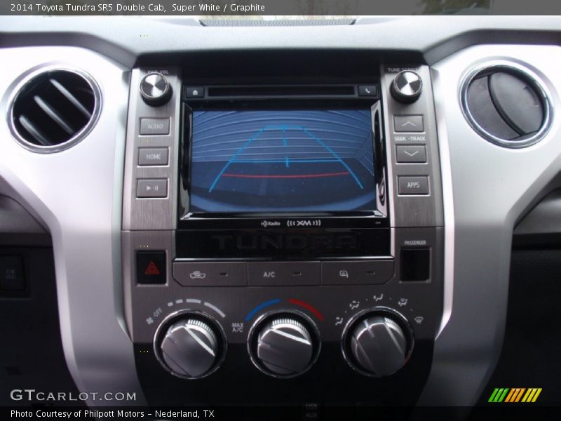 Super White / Graphite 2014 Toyota Tundra SR5 Double Cab
