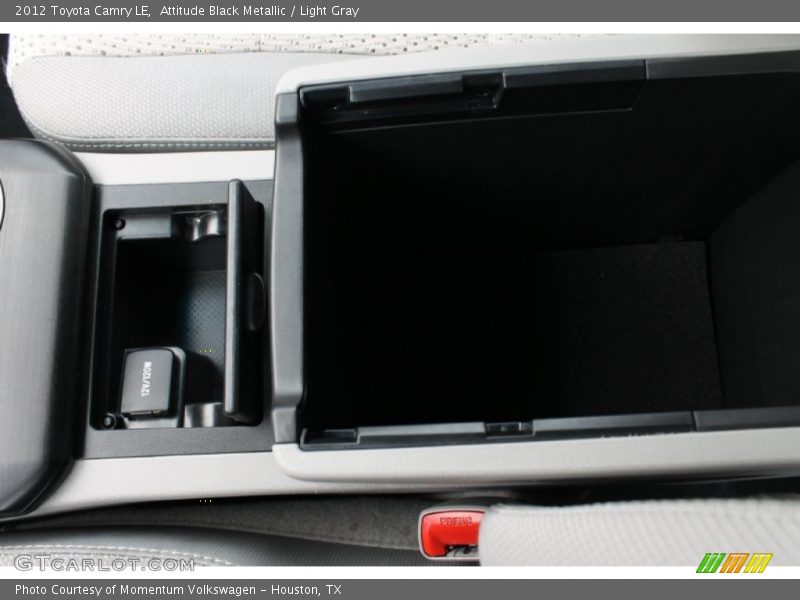 Attitude Black Metallic / Light Gray 2012 Toyota Camry LE