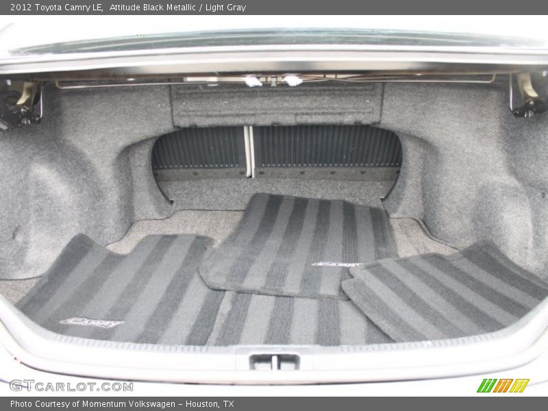Attitude Black Metallic / Light Gray 2012 Toyota Camry LE