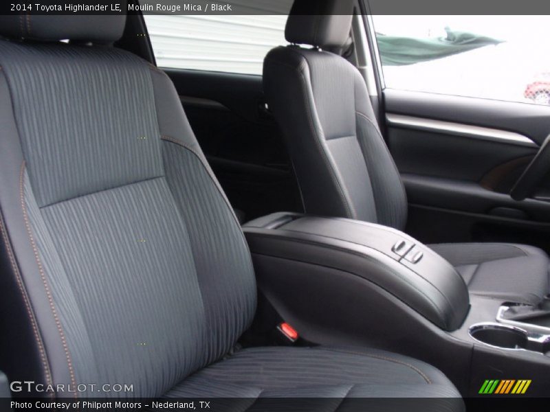Moulin Rouge Mica / Black 2014 Toyota Highlander LE