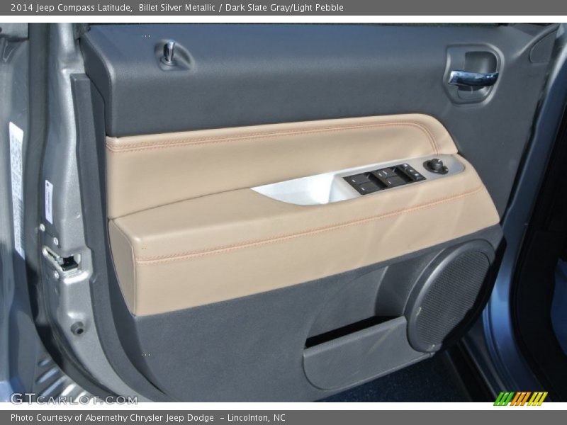Billet Silver Metallic / Dark Slate Gray/Light Pebble 2014 Jeep Compass Latitude