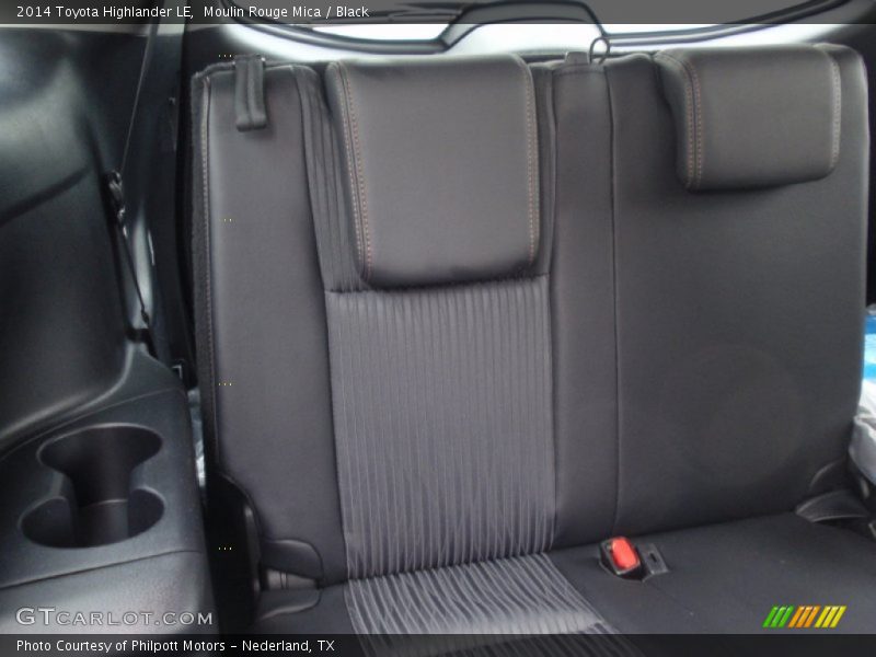 Moulin Rouge Mica / Black 2014 Toyota Highlander LE