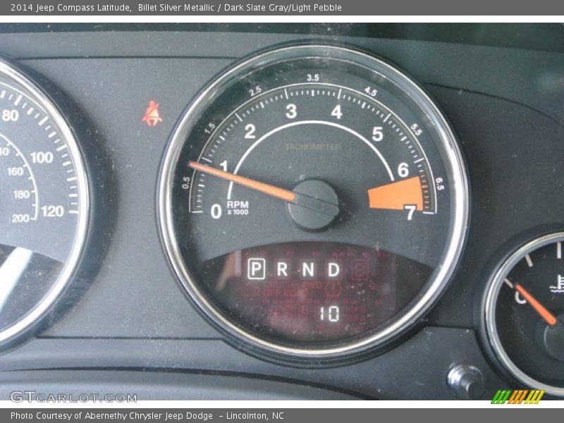 Billet Silver Metallic / Dark Slate Gray/Light Pebble 2014 Jeep Compass Latitude