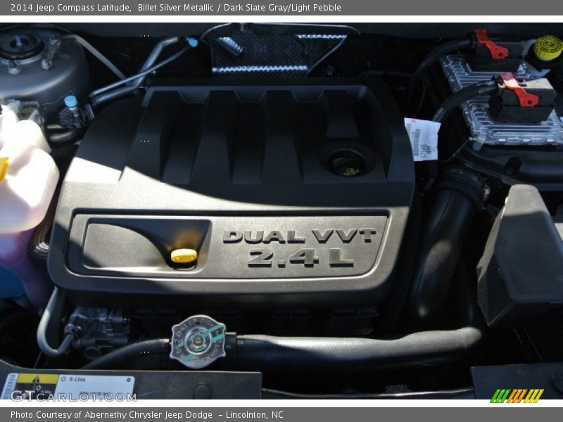 Billet Silver Metallic / Dark Slate Gray/Light Pebble 2014 Jeep Compass Latitude