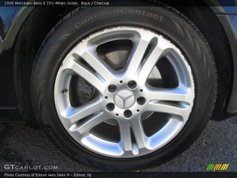 Black / Charcoal 2006 Mercedes-Benz E 350 4Matic Sedan