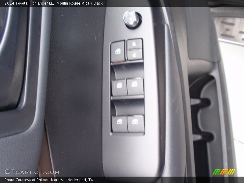 Moulin Rouge Mica / Black 2014 Toyota Highlander LE