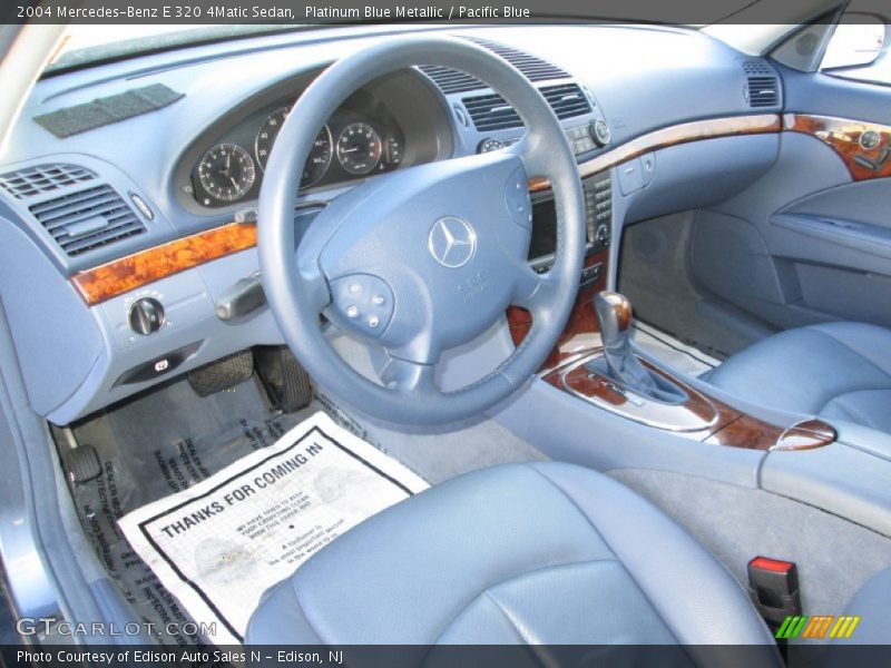  2004 E 320 4Matic Sedan Pacific Blue Interior