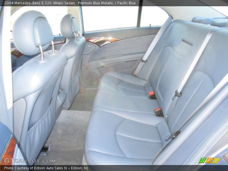 Rear Seat of 2004 E 320 4Matic Sedan