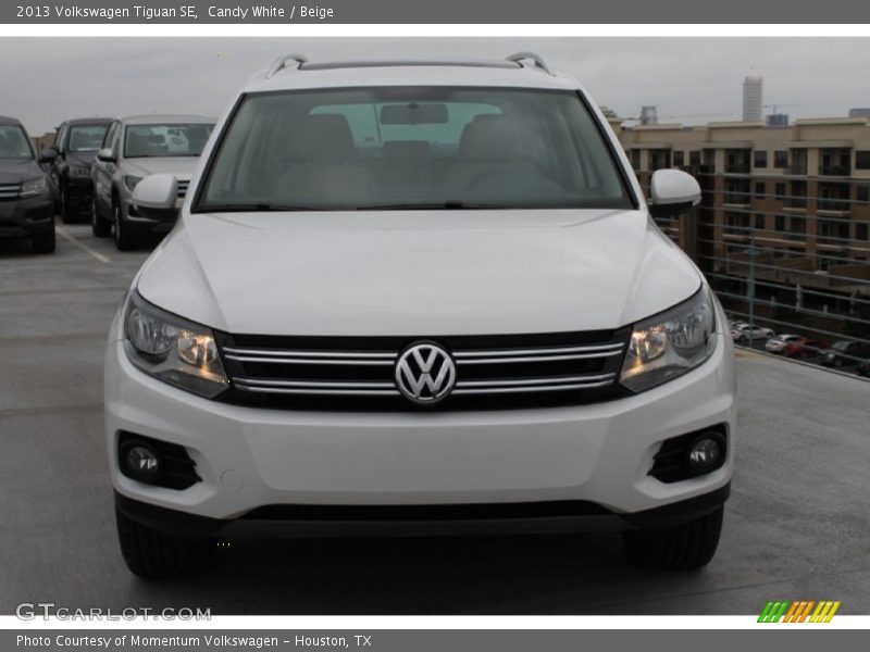 Candy White / Beige 2013 Volkswagen Tiguan SE